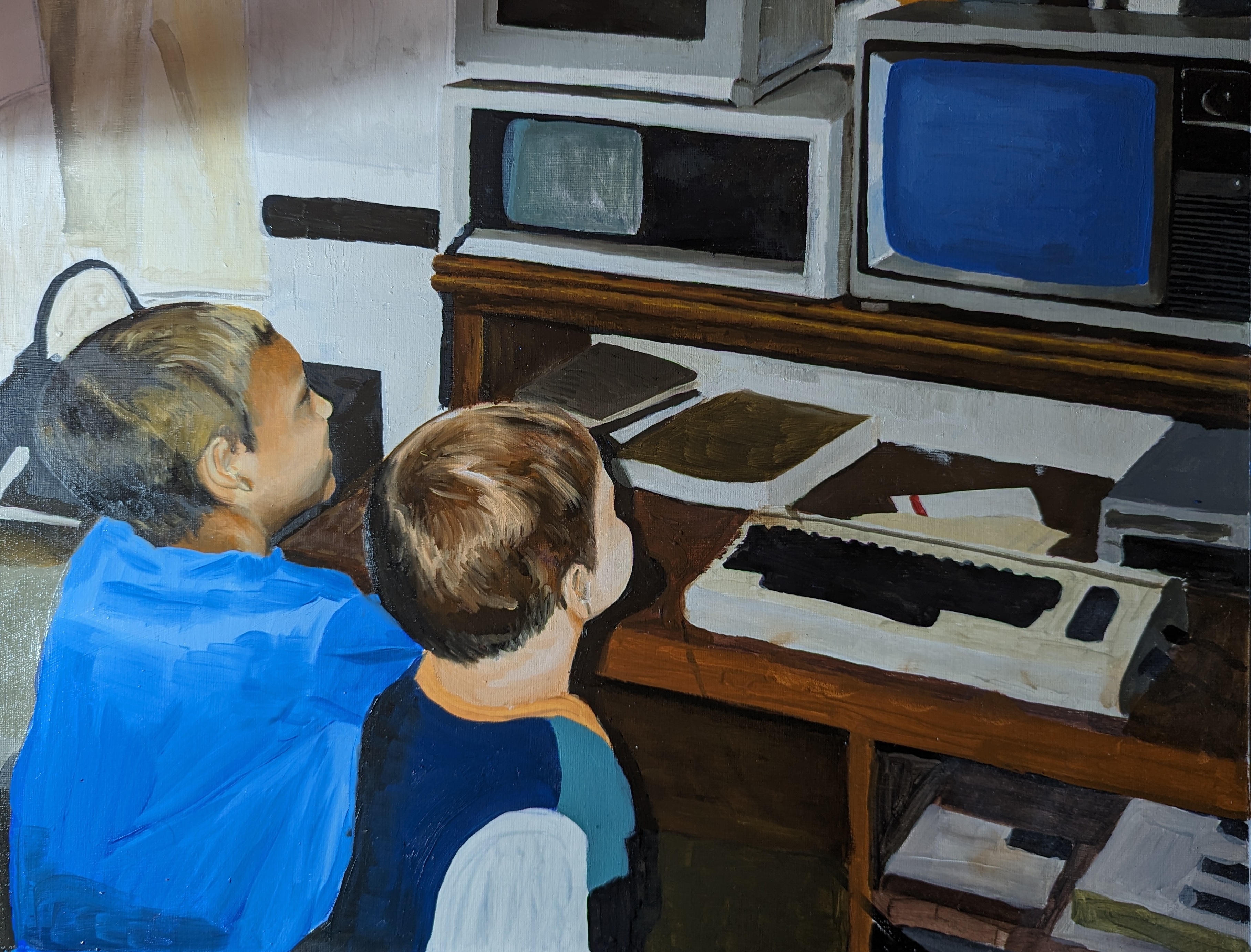 Discover — oil painting by Nic Ledger