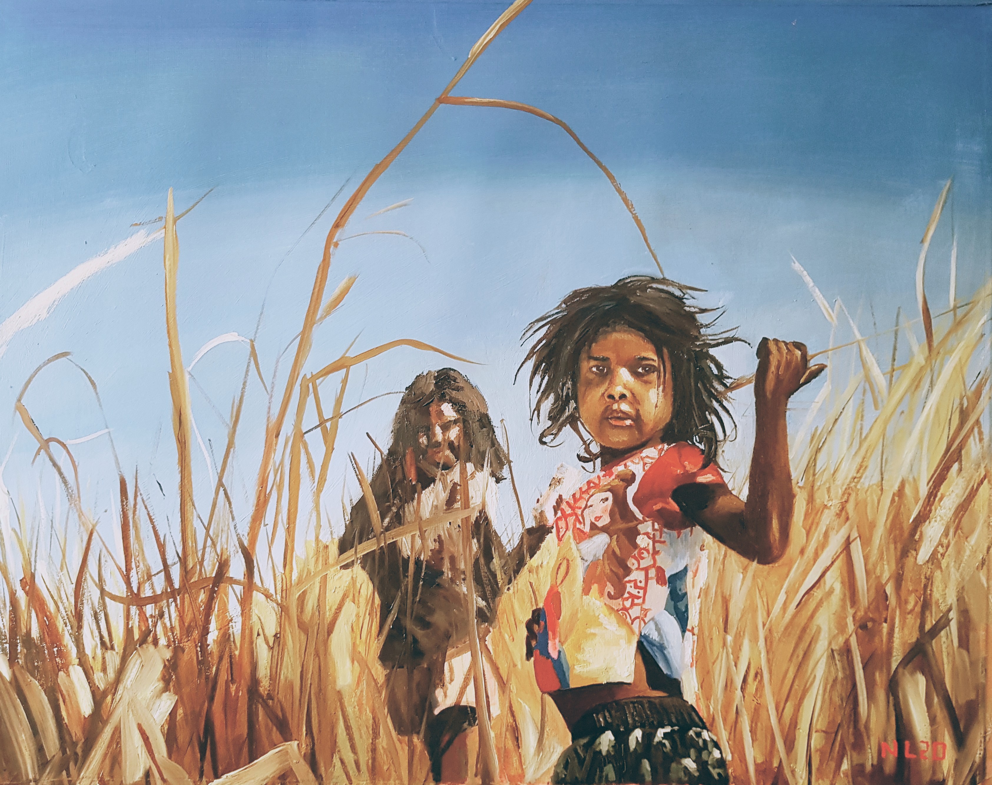 Long Grass — oil painting by Nic Ledger