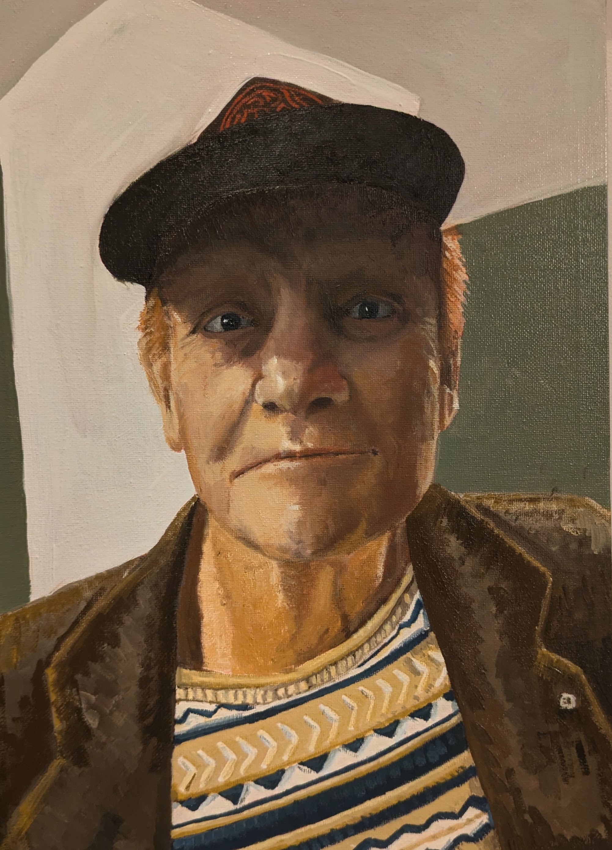 Tim Platt — oil painting by Nic Ledger